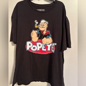 Popeye Graphic T-Shirt Size 2XL
